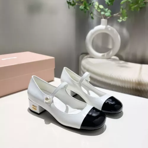 Replica MIU MIU High-Heeled Shoes For Women #1304709 $102.00 USD for Wholesale