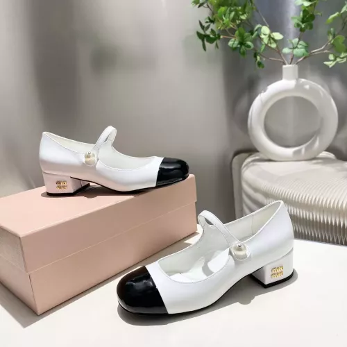 Replica MIU MIU High-Heeled Shoes For Women #1304709 $102.00 USD for Wholesale
