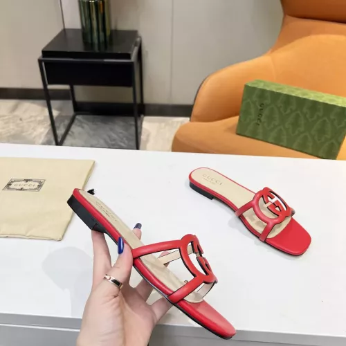 Replica Gucci Slippers For Women #1304784 $82.00 USD for Wholesale