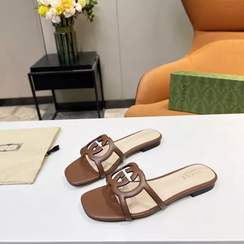 Gucci Slippers For Women #1304785 $82.00 USD, Wholesale Replica Gucci Slippers