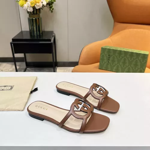 Replica Gucci Slippers For Women #1304785 $82.00 USD for Wholesale