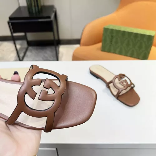 Replica Gucci Slippers For Women #1304785 $82.00 USD for Wholesale