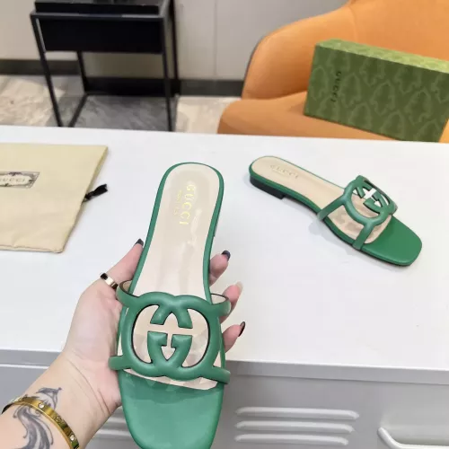 Replica Gucci Slippers For Women #1304786 $82.00 USD for Wholesale