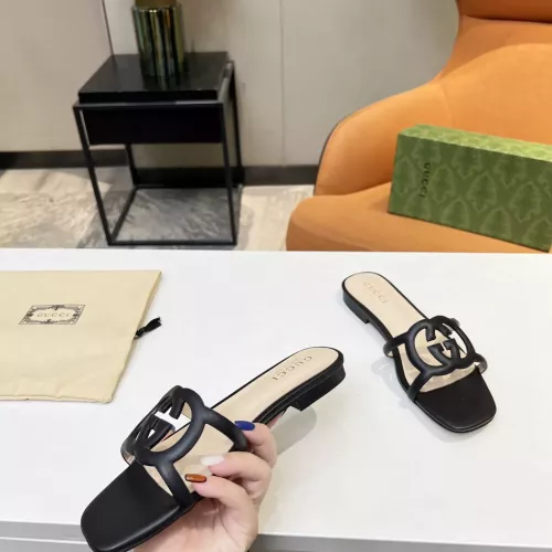 Replica Gucci Slippers For Women #1304787 $82.00 USD for Wholesale