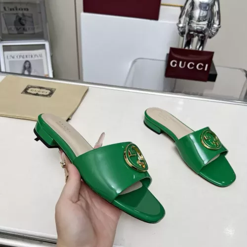 Replica Gucci Slippers For Women #1304790 $82.00 USD for Wholesale