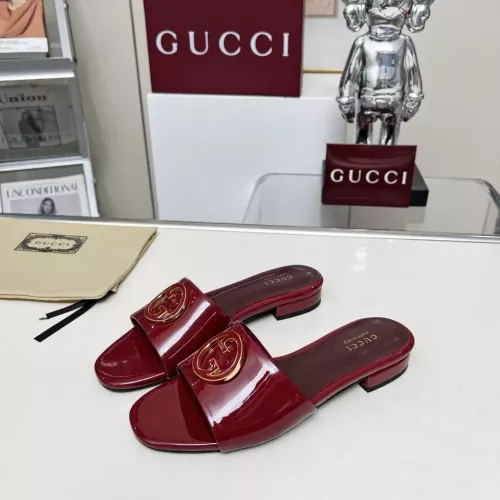 Gucci Slippers For Women #1304791 $82.00 USD, Wholesale Replica Gucci Slippers
