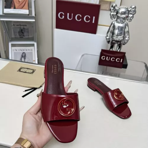 Replica Gucci Slippers For Women #1304791 $82.00 USD for Wholesale