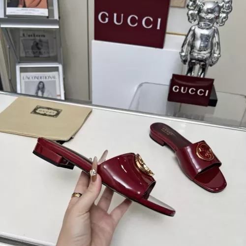 Replica Gucci Slippers For Women #1304791 $82.00 USD for Wholesale