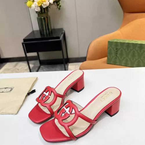 Gucci Slippers For Women #1304797 $85.00 USD, Wholesale Replica Gucci Slippers