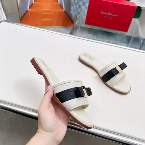 Replica Salvatore Ferragamo Slippers For Women #1304812 $85.00 USD for Wholesale