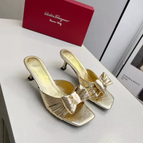 Salvatore Ferragamo Slippers For Women #1304837 $88.00 USD, Wholesale Replica Salvatore Ferragamo Slippers