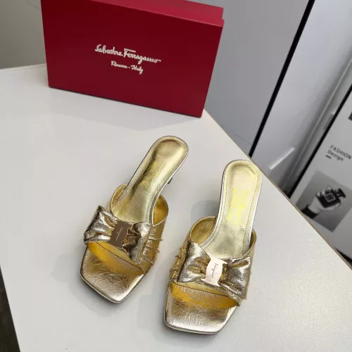 Replica Salvatore Ferragamo Slippers For Women #1304837 $88.00 USD for Wholesale