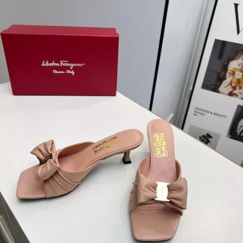 Replica Salvatore Ferragamo Slippers For Women #1304840 $88.00 USD for Wholesale