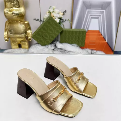 Replica Gucci Slippers For Women #1304860 $88.00 USD for Wholesale