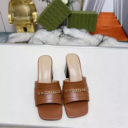 Replica Gucci Slippers For Women #1304867 $88.00 USD for Wholesale
