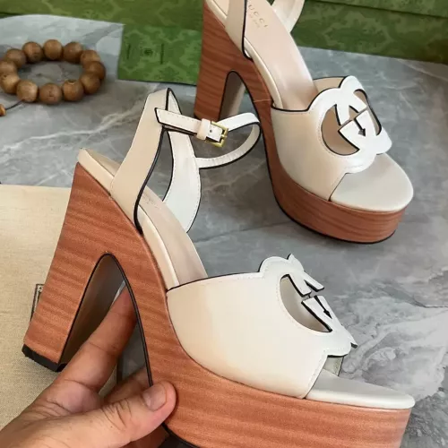 Replica Gucci Sandal For Women #1304873 $105.00 USD for Wholesale