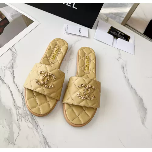 Chanel Slippers For Women #1304972 $85.00 USD, Wholesale Replica Chanel Slippers