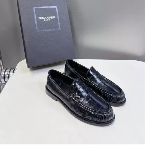 Yves Saint Laurent YSL Leather Shoes For Women #1305034 $125.00 USD, Wholesale Replica Yves Saint Laurent YSL Leather Shoes