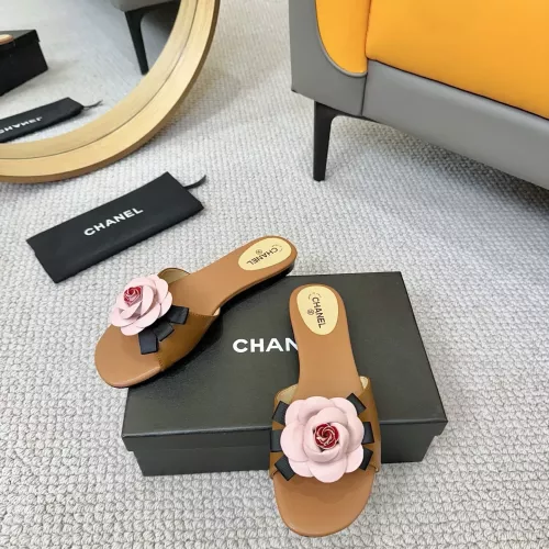 Chanel Slippers For Women #1305076 $85.00 USD, Wholesale Replica Chanel Slippers