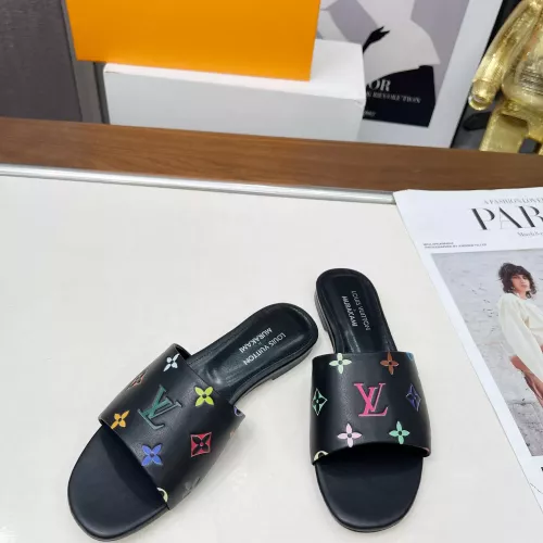 Louis Vuitton Slippers For Women #1305093 $88.00 USD, Wholesale Replica Louis Vuitton Slippers