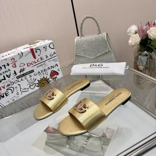 Dolce &amp; Gabbana D&amp;G Slippers For Women #1305107 $80.00 USD, Wholesale Replica Dolce &amp; Gabbana D&amp;G Slippers
