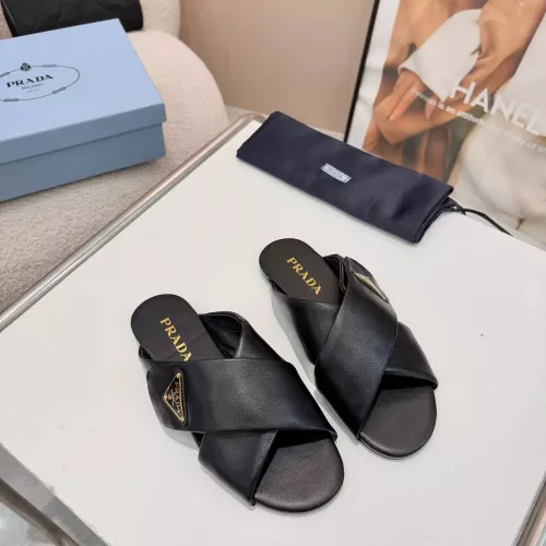 Replica Prada Slippers For Women #1305146 $82.00 USD for Wholesale