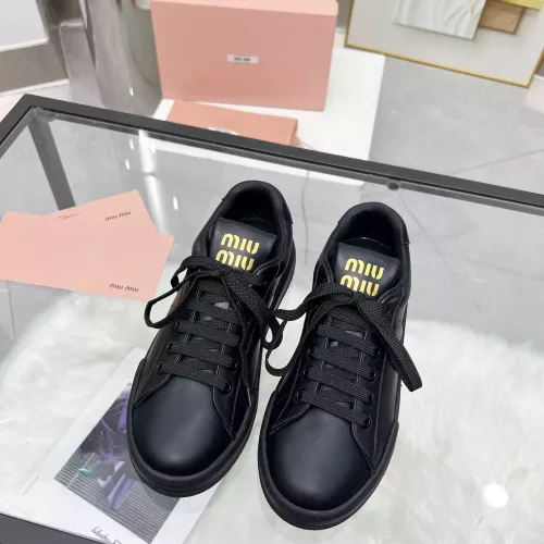 Replica MIU MIU Casual Shoes For Women #1305158 $92.00 USD for Wholesale