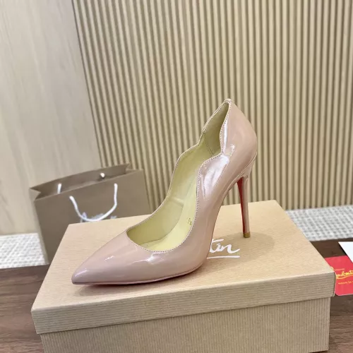 Replica Christian Louboutin High-heeled shoes For Women #1305180 $98.00 USD for Wholesale