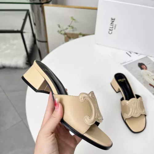 Replica Celine Slippers For Women #1305233 $88.00 USD for Wholesale
