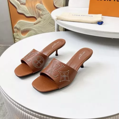 Louis Vuitton Slippers For Women #1305292 $88.00 USD, Wholesale Replica Louis Vuitton Slippers