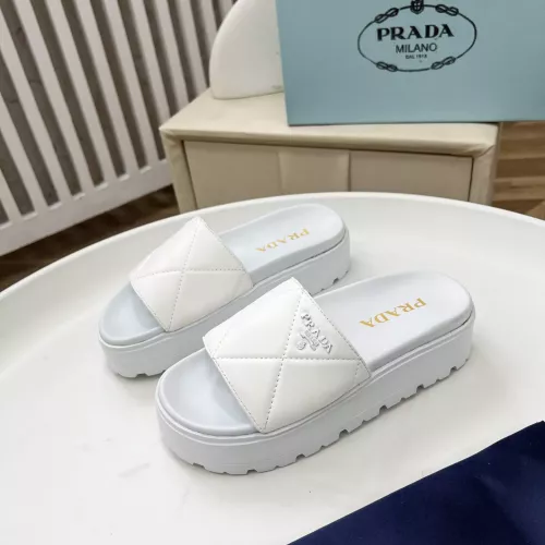 Prada Slippers For Women #1305318 $85.00 USD, Wholesale Replica Prada Slippers