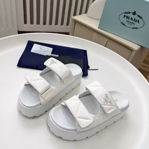Prada Slippers For Women #1305321 $85.00 USD, Wholesale Replica Prada Slippers