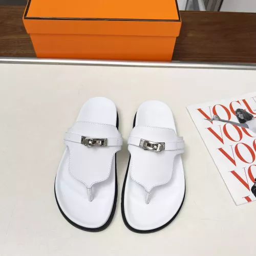 Replica Hermes Slippers For Women #1305344 $80.00 USD for Wholesale