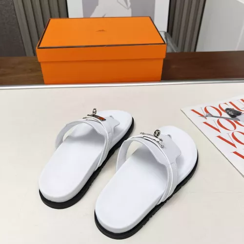 Replica Hermes Slippers For Women #1305344 $80.00 USD for Wholesale