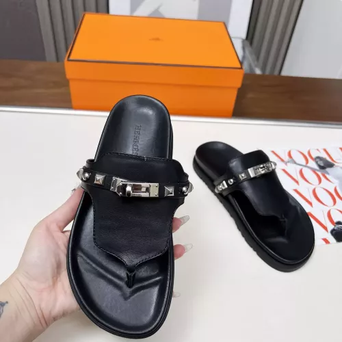 Replica Hermes Slippers For Women #1305349 $82.00 USD for Wholesale