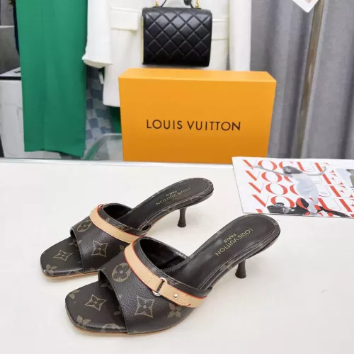 Louis Vuitton Slippers For Women #1305355 $92.00 USD, Wholesale Replica Louis Vuitton Slippers