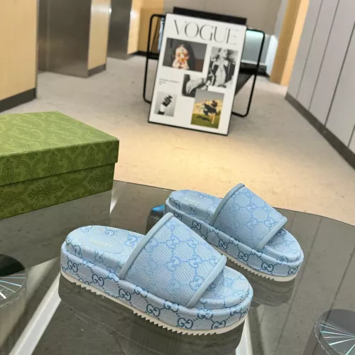 Replica Gucci Slippers For Women #1305389 $80.00 USD for Wholesale