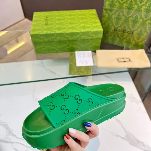 Replica Gucci Slippers For Women #1305423 $76.00 USD for Wholesale