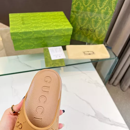 Replica Gucci Slippers For Women #1305425 $76.00 USD for Wholesale