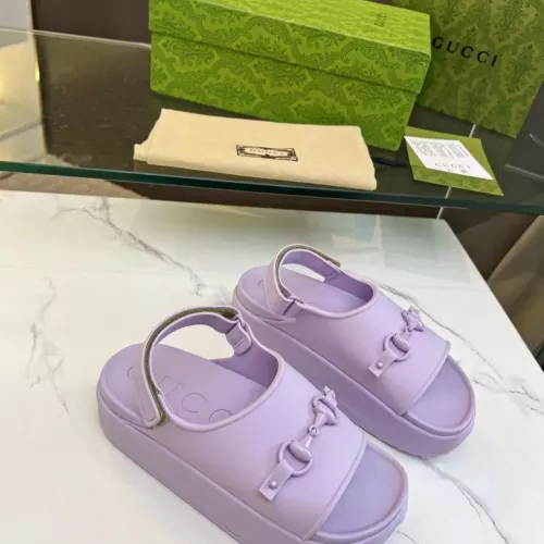 Replica Gucci Sandal For Women #1305443 $80.00 USD for Wholesale