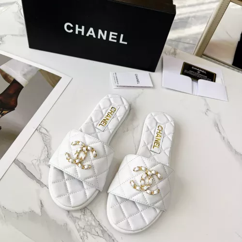 Chanel Slippers For Women #1305447 $85.00 USD, Wholesale Replica Chanel Slippers