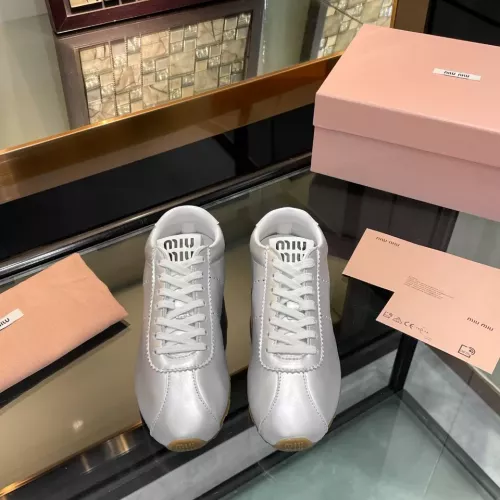 Replica MIU MIU Casual Shoes For Women #1305535 $85.00 USD for Wholesale