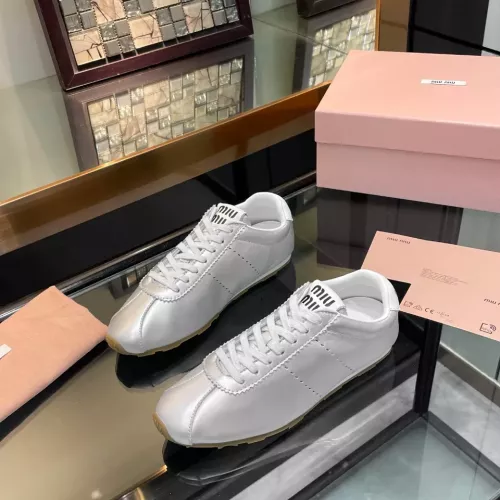 Replica MIU MIU Casual Shoes For Women #1305535 $85.00 USD for Wholesale
