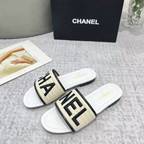 Chanel Slippers For Women #1305598 $80.00 USD, Wholesale Replica Chanel Slippers