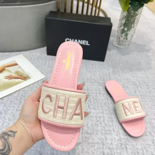 Replica Chanel Slippers For Women #1305599 $80.00 USD for Wholesale