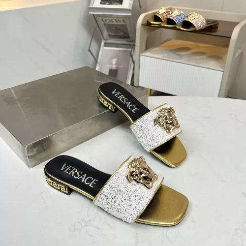 Replica Versace Slippers For Women #1305682 $80.00 USD for Wholesale