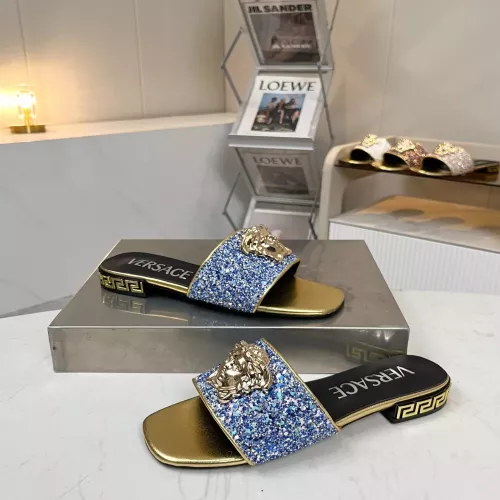 Replica Versace Slippers For Women #1305685 $80.00 USD for Wholesale