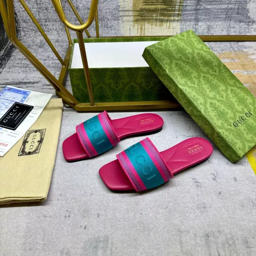 Gucci Slippers For Women #1305773 $80.00 USD, Wholesale Replica Gucci Slippers
