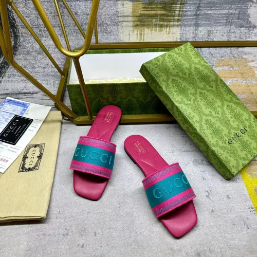 Replica Gucci Slippers For Women #1305773 $80.00 USD for Wholesale