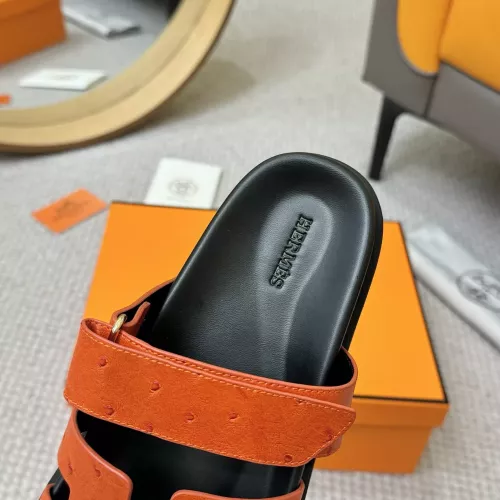 Replica Hermes Slippers For Men #1305822 $98.00 USD for Wholesale